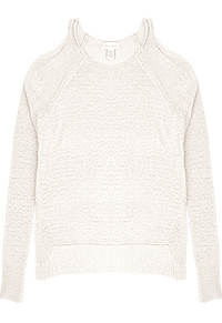 Cutout Shoulder Sweater