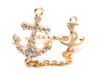 Nautical Anchors Ring