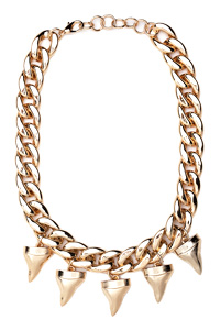 Shark Tooth Chain Necklace