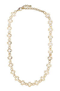 Cross Infinity Necklace