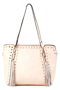 Stud and Tassel Purse