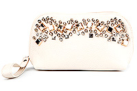 Studs and Gems Wristlet