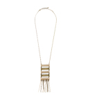 Rope Ladder Necklace with Fringe
