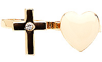 Cross My Heart Ring Duo