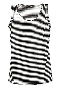 Sheer Striped Tank Top