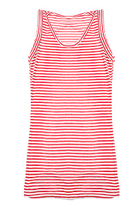 Sheer Striped Tank Top