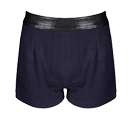 Textured Leather Trim Shorts