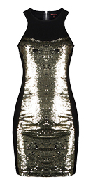 Sweetheart Sequin Dress