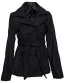 Double Button Trench Coat
