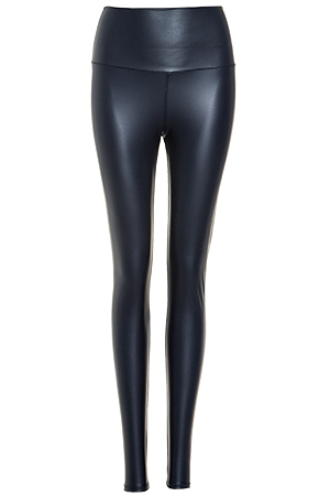 High Waist Vegan Leather Leggings