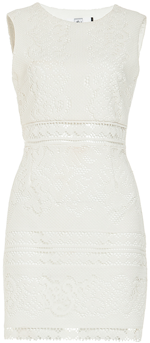 DV Dolce Vita Liliana Dress in Ivory | DAILYLOOK