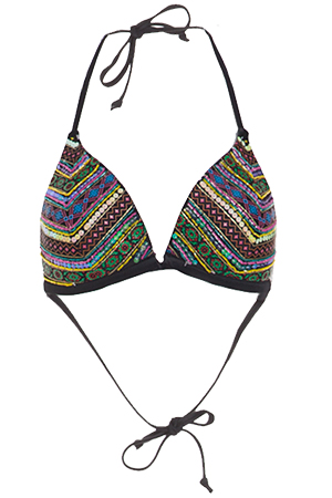 Embellished Bikini Top