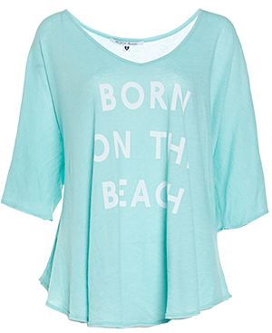 Wildfox Couture Born On The Beach Tahiti Tunic