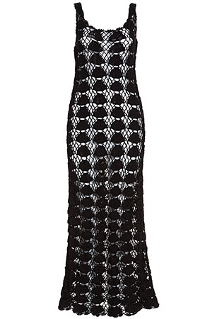 Lovers + Friends Gemma Crochet Maxi Dress