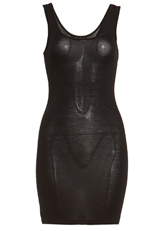 Long Basic Ribbed Tank Top