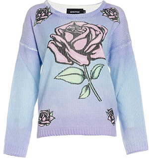 MINKPINK Dreaming Rose Sweater