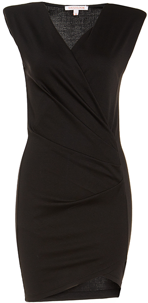 DAILYLOOK Faux Wrap Bodycon Dress