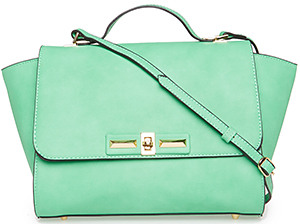 Structured Trapeze Handbag