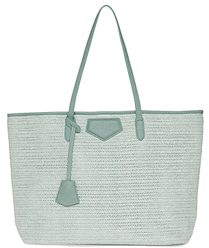 Woven Straw Tote