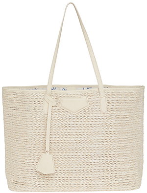 Woven Straw Tote