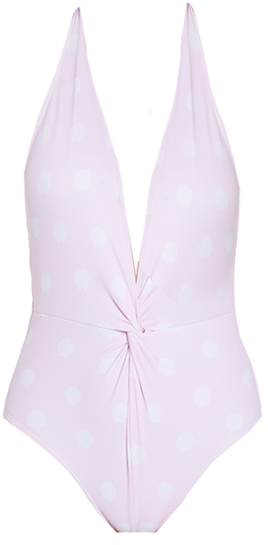 Wildfox Couture Retro Twist Shelly One Piece