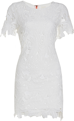 JOA Flower Lace Dress