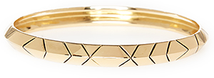 House of Harlow 1960 Aztec Thin Stack Bangle Bracelet