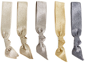 Emi Jay Metallic Hair Tie Collection