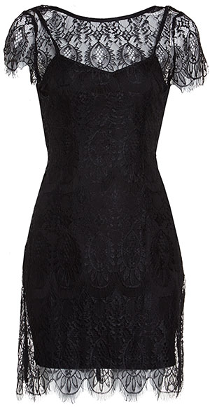 MINKPINK Surrender Lace Dress in Black | DAILYLOOK