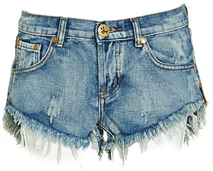 One Teaspoon 1969 Bonitas Shorts