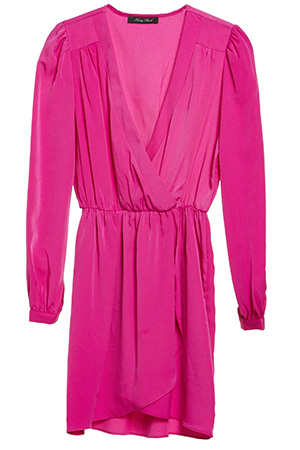Dainty Faux Wrap Dress