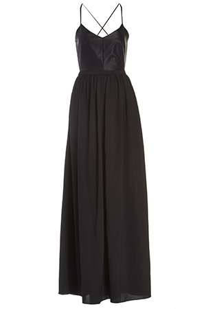 Blaque Label Z Pack Vegan Leather Maxi Dress