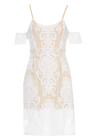 For Love & Lemons Embroidered Vienna Dress