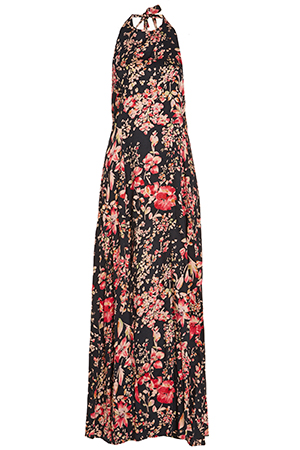 Somedays Lovin Moss Heart Floral Maxi Dress