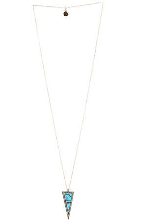House of Harlow 1960 Delta Pendant Necklace