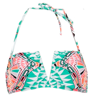 Mara Hoffman V-Wire Bandeau Bikini Top