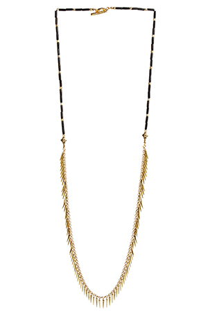 Jenny Bird Palm Rope Necklace