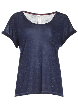Acid Wash Pocket Tee
