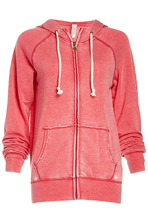 Faded Raglan Hoodie