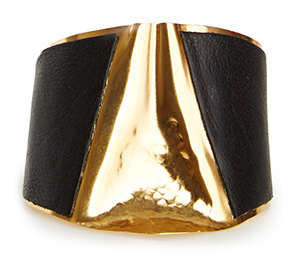 Sibilia Grieta Leather Cuff Bracelet