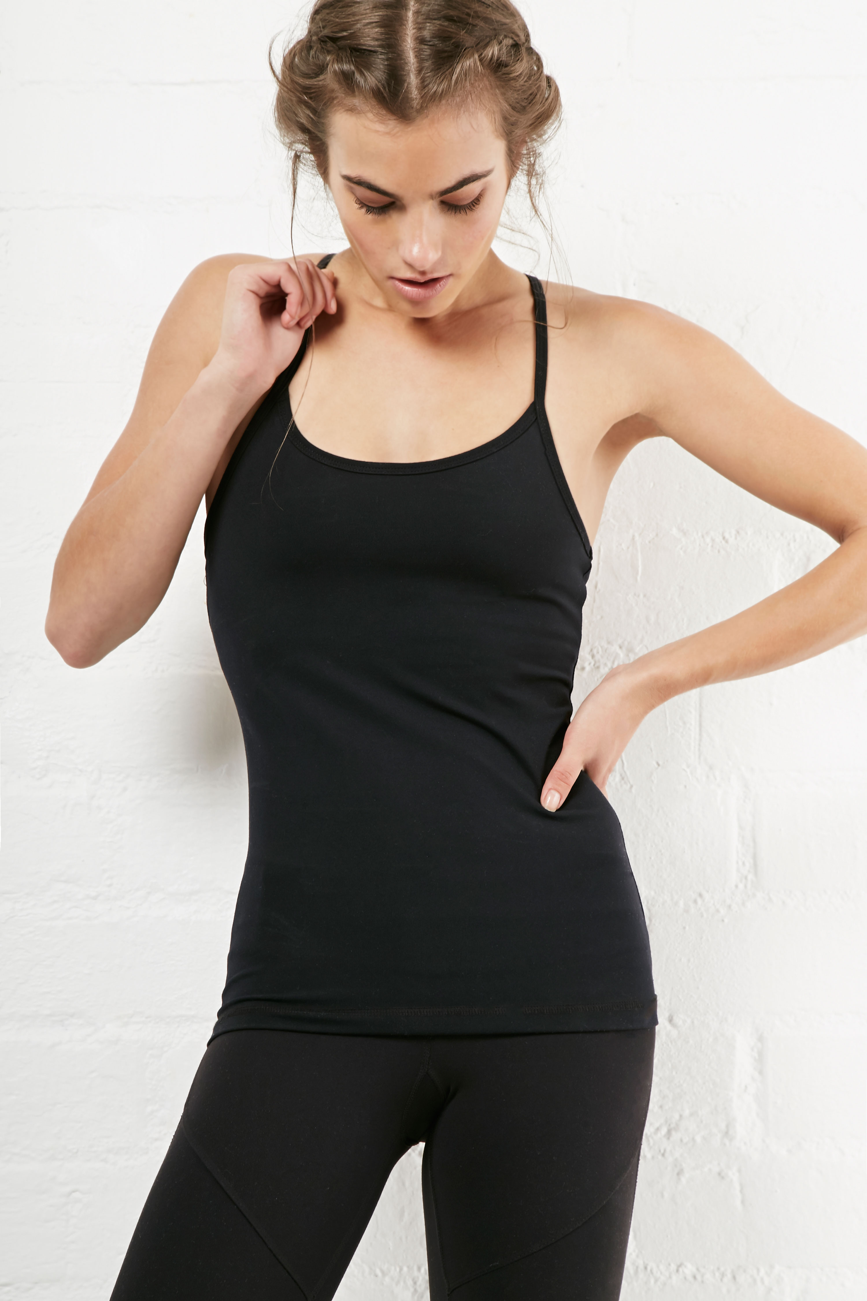 SOLOW Sport Eclon Jersey Racerback Tank