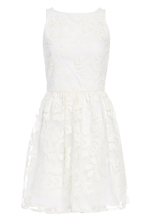 BB Dakota Sibley Leather Applique Dress