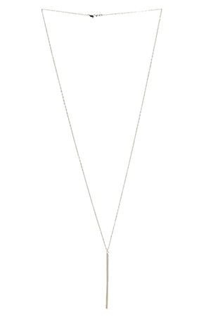 DAILYLOOK Single Bar Necklace