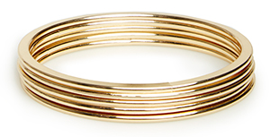 DAILYLOOK Everyday Bangle Bracelet Set