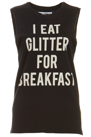 Dream Monstar I Eat Glitter For Breakfast Muscle Tee