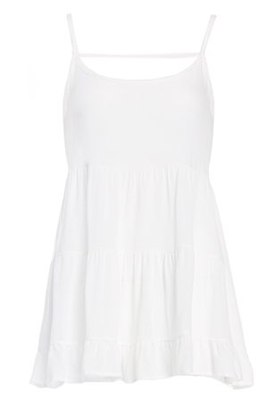 Sleeveless Tiered Knit Tunic