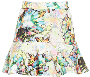 Watercolor Trumpet Skirt
