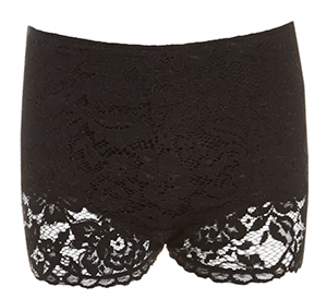 Sheer Edge Lace Shorts