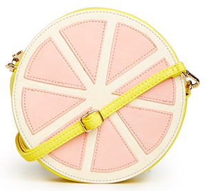 Grapefruit Cross Body Purse