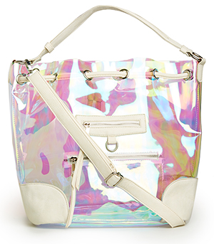 Iridescent Bucket Bag/Backpack